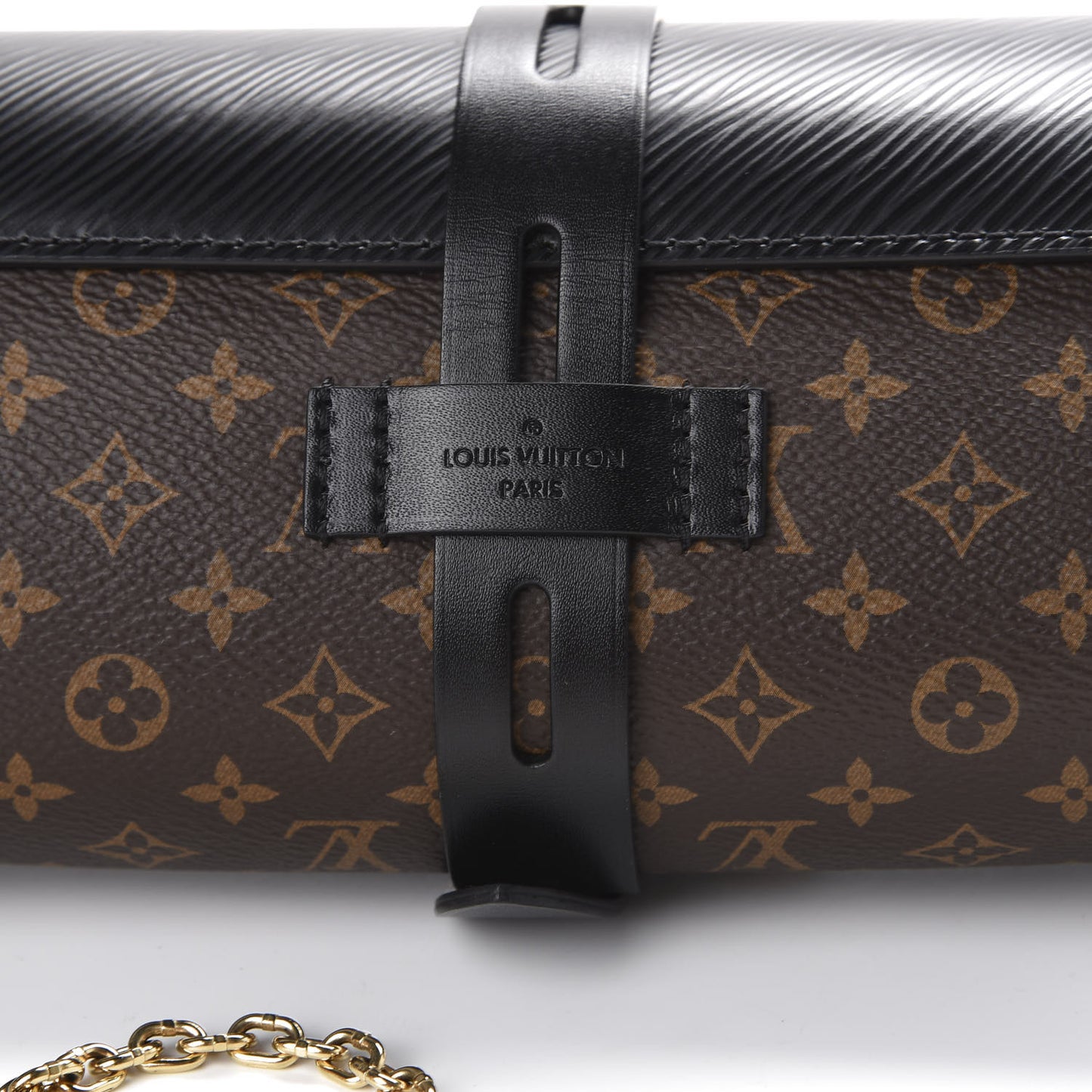 Epi Monogram Glasses Case Black
