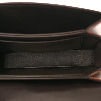 The Row Polished Saddle Calfskin The Sofia 8.75 Crossbody Cherry Wood 5 of 10
