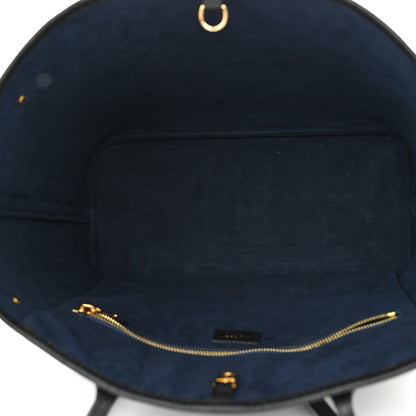 Louis Vuitton Empreinte Monogram Giant Neverfull MM Black 6 of 13
