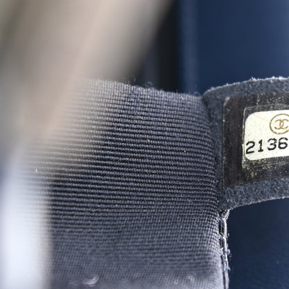 Chanel Lambskin Quilted New Medium Boy Flap Navy 7 of 11