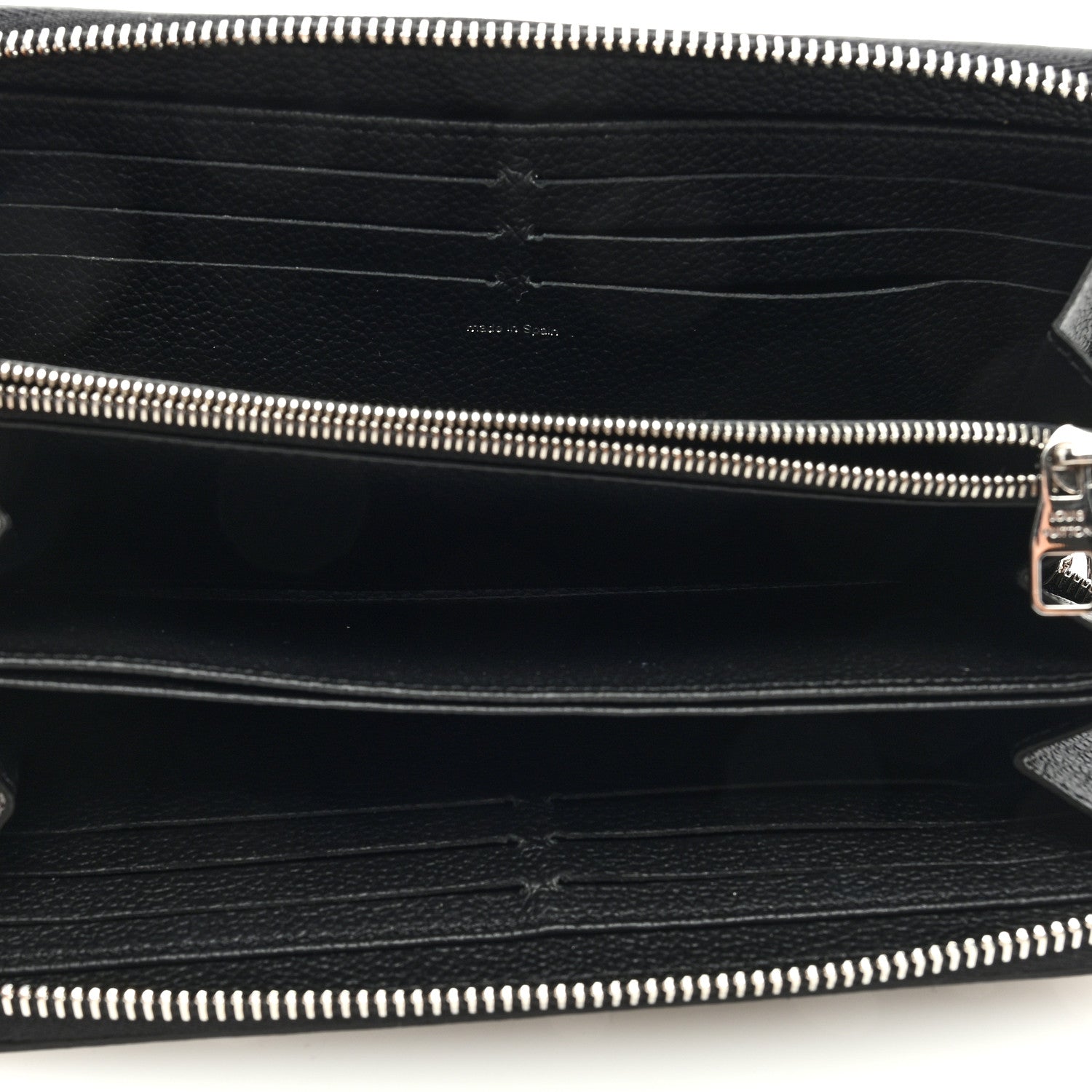 Louis Vuitton LV X YK Empreinte Zippy Wallet Black White 5 of 6