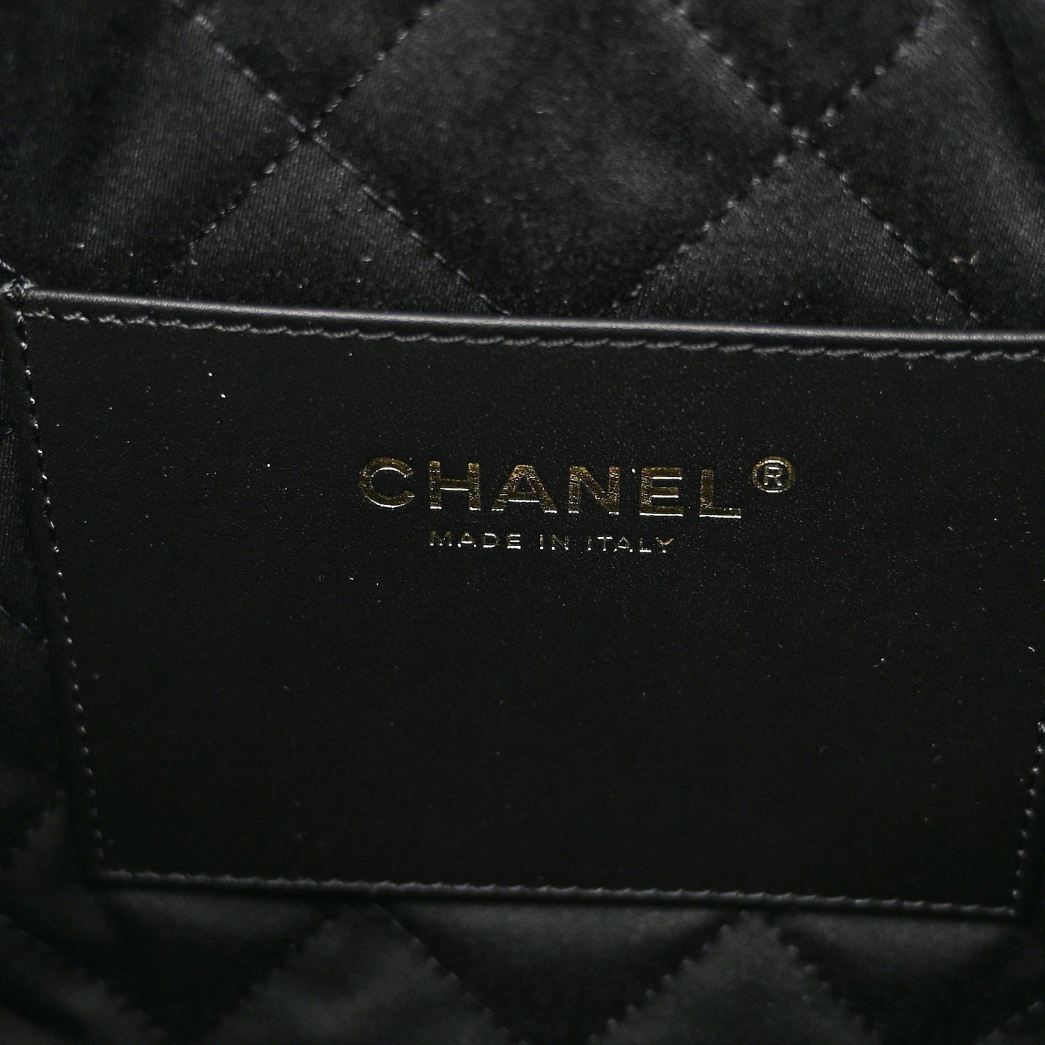 Chanel Shiny Caviar Quilted Monochrome Mini Chanel 22 Black 6 of 10