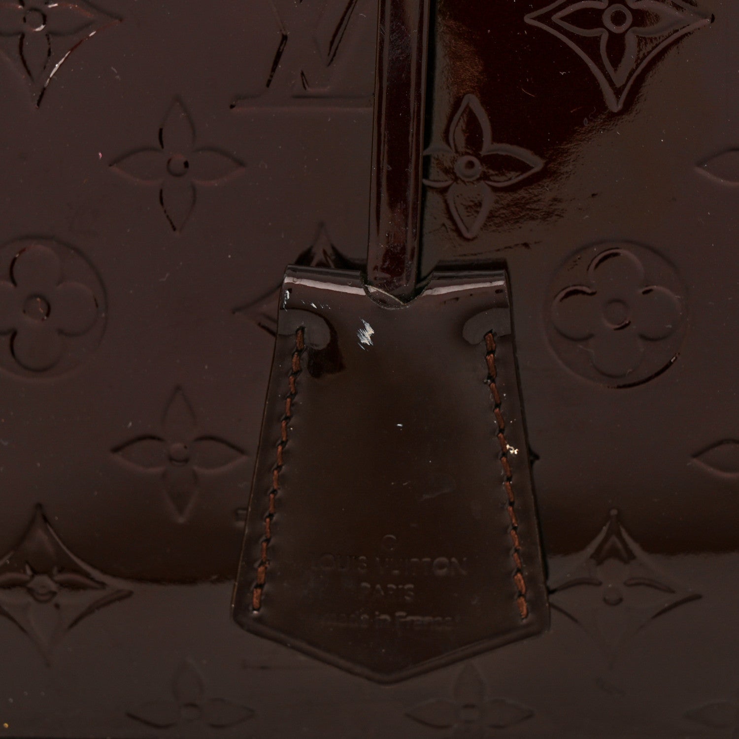 Louis Vuitton Vernis Alma GM Amarante 12 of 22