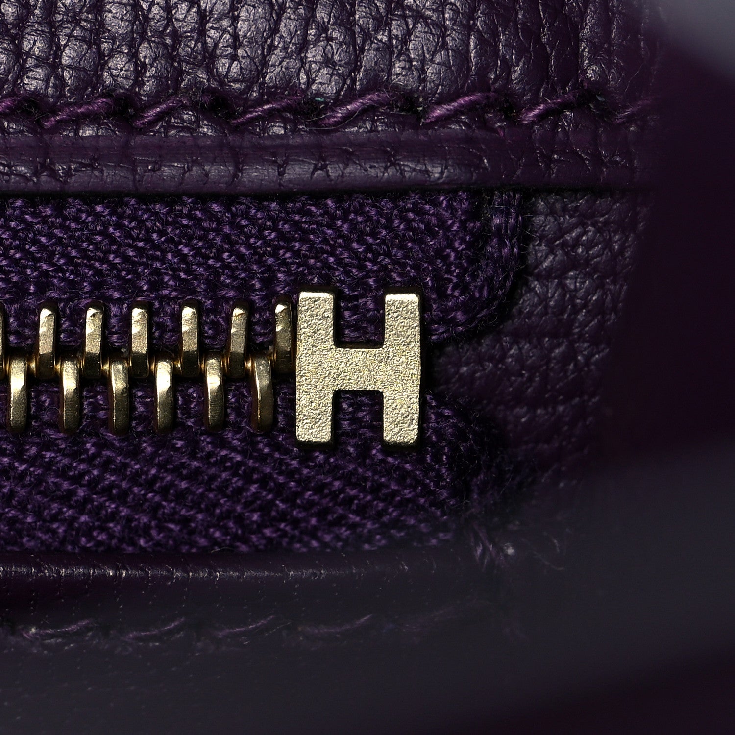Hermes Madame Calfskin Birkin Sellier 25 Cassis 22 of 34