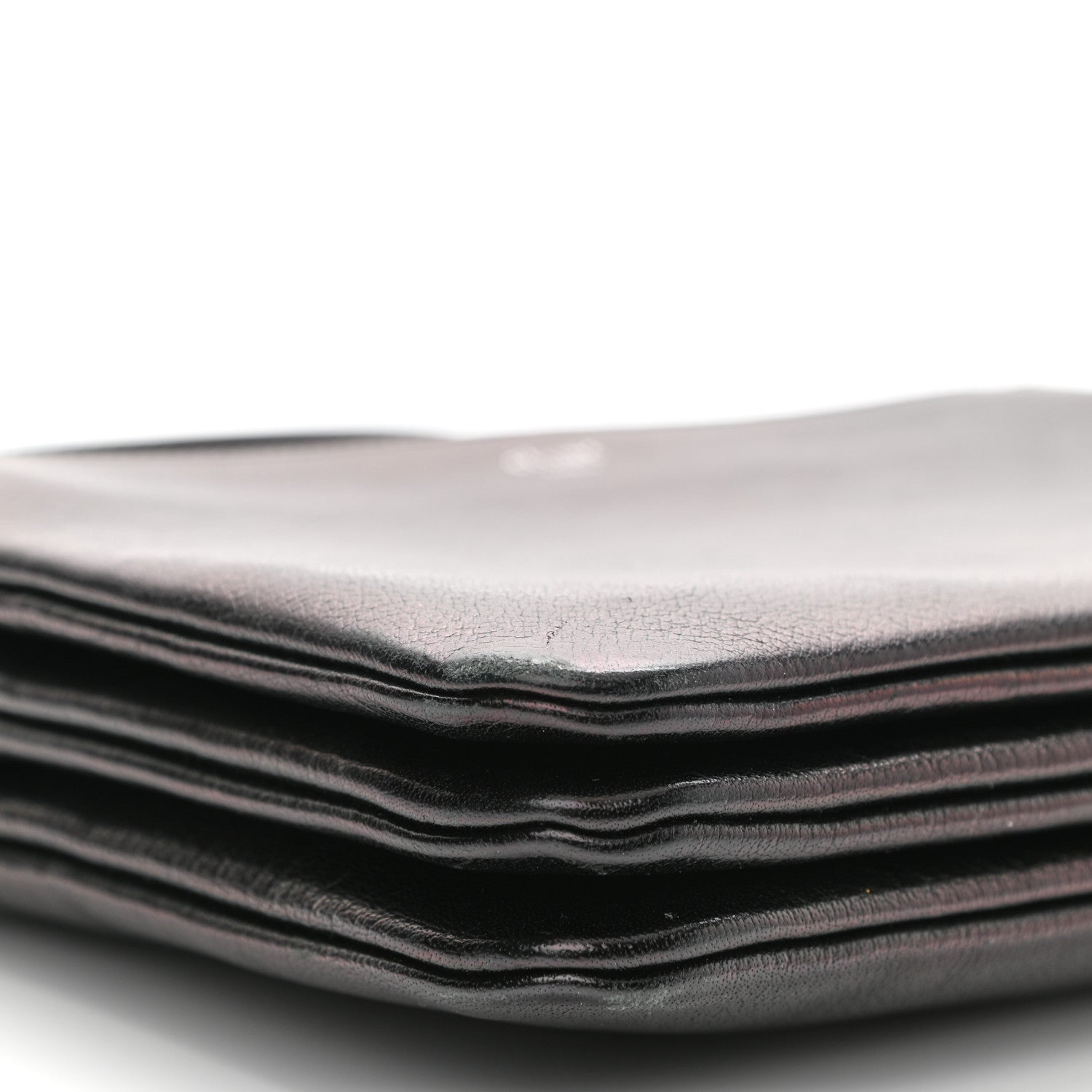 Celine Lambskin Small Trio Crossbody Bag Black 10 of 11