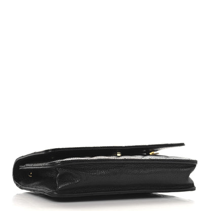 Chanel Caviar Quilted Wallet on Chain WOC Black 4 of 11