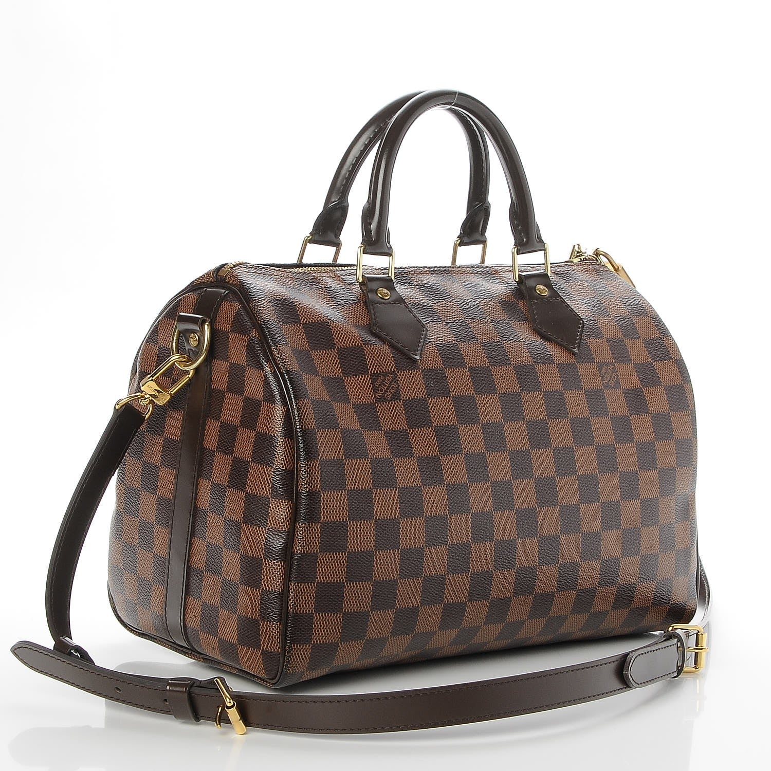 Louis Vuitton Damier Ebene Speedy Bandouliere 30 4 of 8