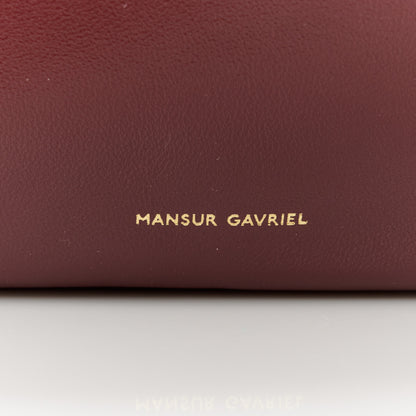 Mansur Gavriel Lambskin Cloud Mini Clutch Pomegranate 7 of 10
