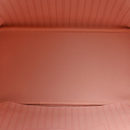 Louis Vuitton Damier Ebene Neo Neverfull MM Rose Ballerine 6 of 17