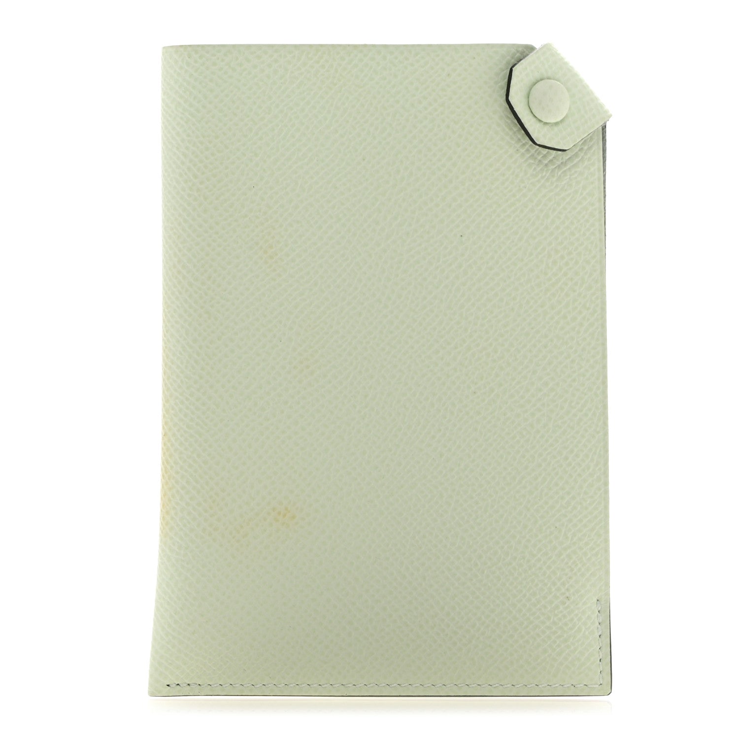 Hermes Epsom Tarmac PM Passport Holder Vert Fizz 1 of 10