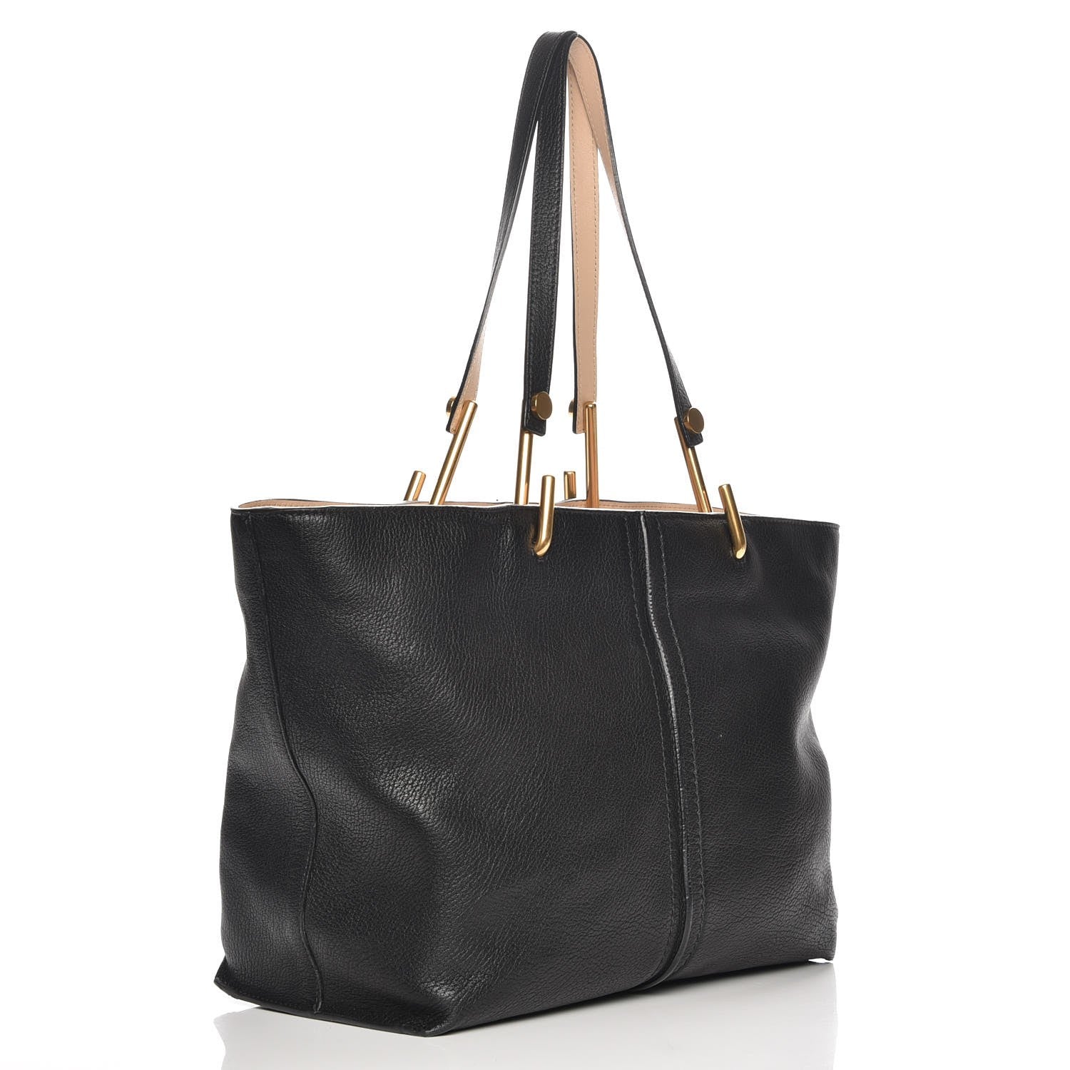 Chloe Grained Lambskin Keri Tote Black 3 of 7