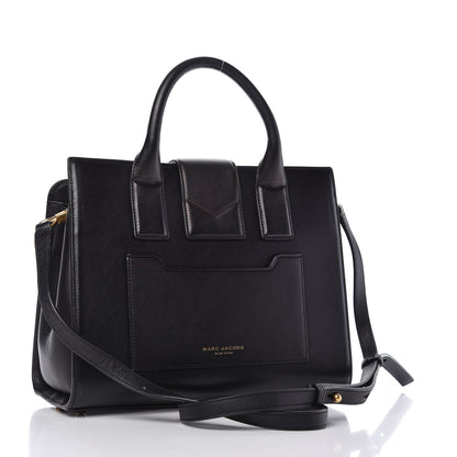Marc Jacobs Calfskin Small West End Top Handle Bag Black 3 of 10