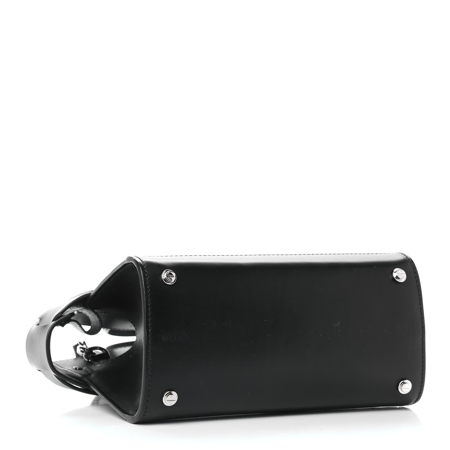 Givenchy Smooth Calfskin Mini Horizon Satchel Black 4 of 10