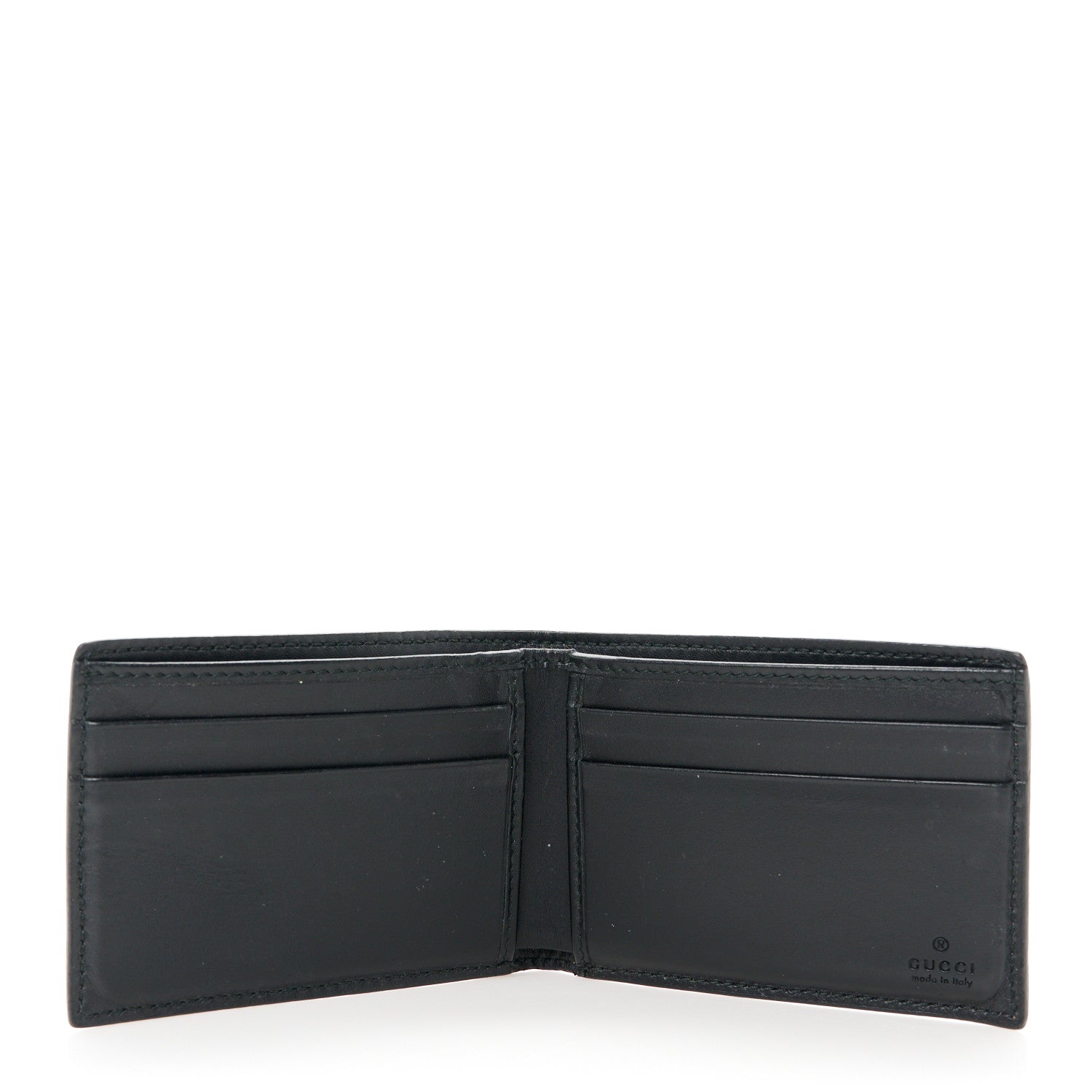 Gucci GG Supreme Monogram Kingsnake Bi-Fold Wallet Beige 5 of 9