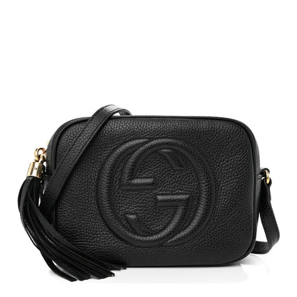 Gucci Pebbled Calfskin Small Soho Disco Bag Black 1 of 13