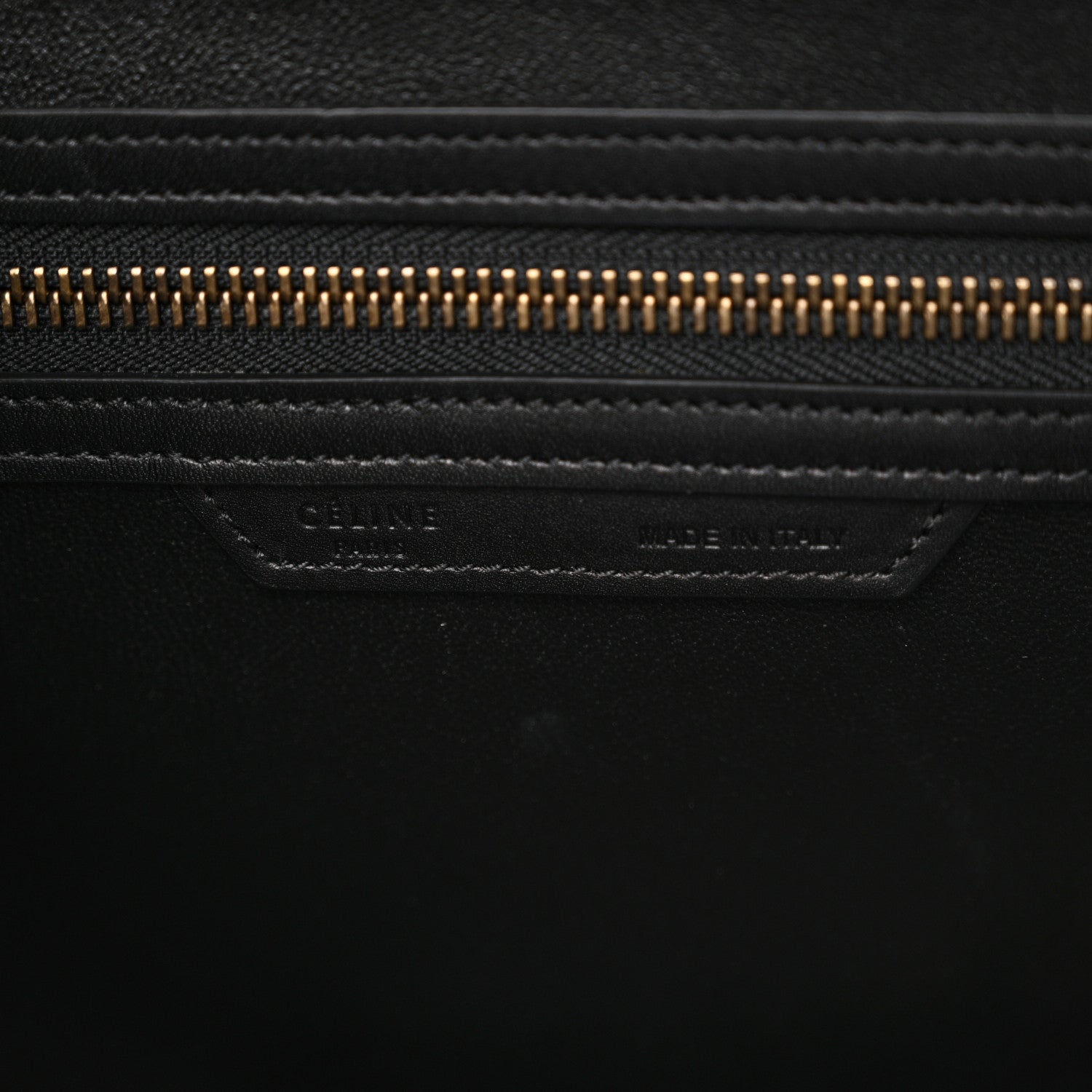 Celine Bullhide Calfskin Nubuck Mini Bi-Color Luggage Black White 6 of 17
