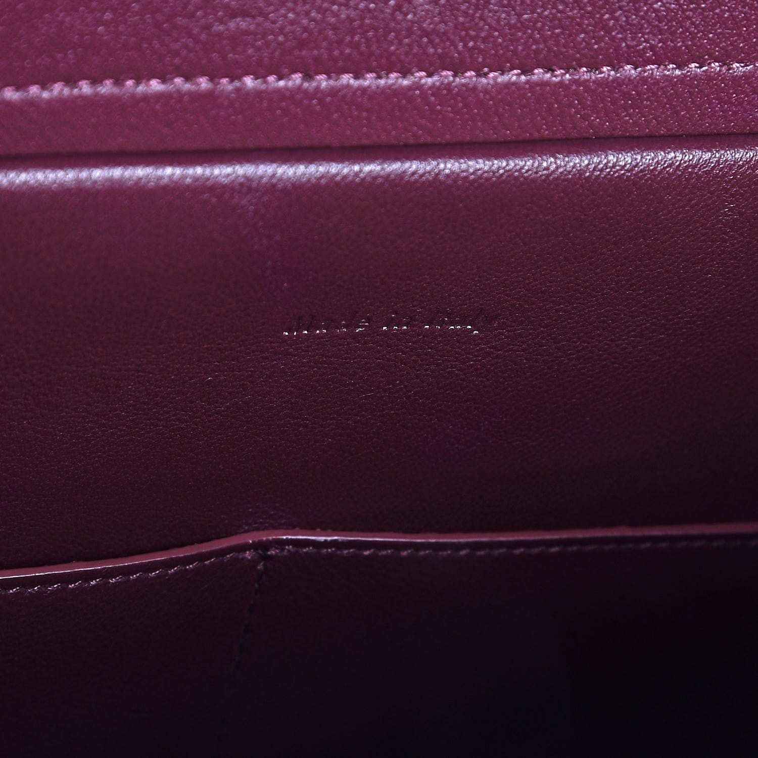 Celine Natural Calfskin Mini Belt Bag Burgundy 7 of 15