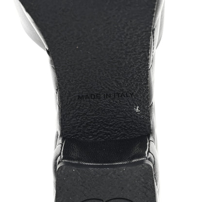 Chanel Lambskin Quilted CC Platform Mules 41 Black 7 of 10