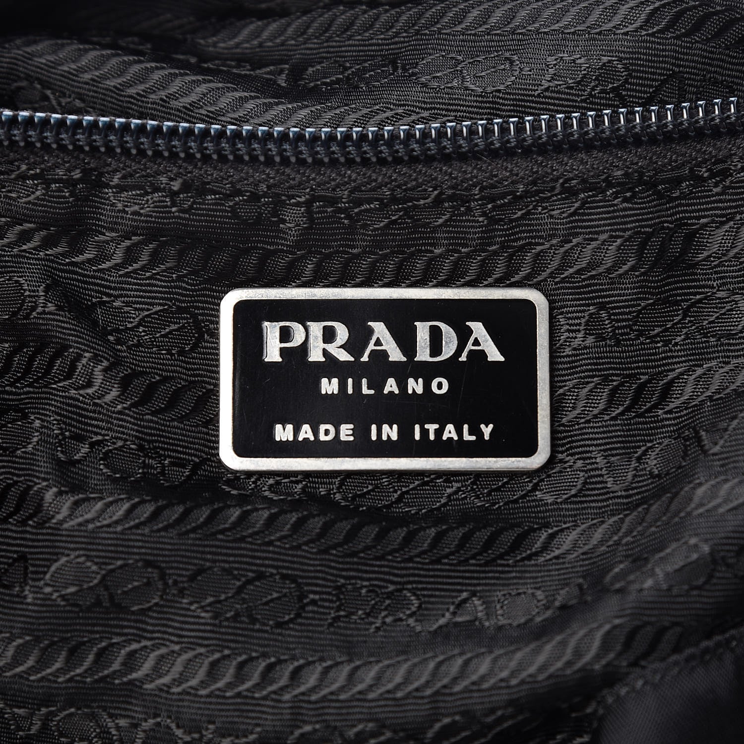 Prada Nylon Vela Medium Backpack Black 6 of 18