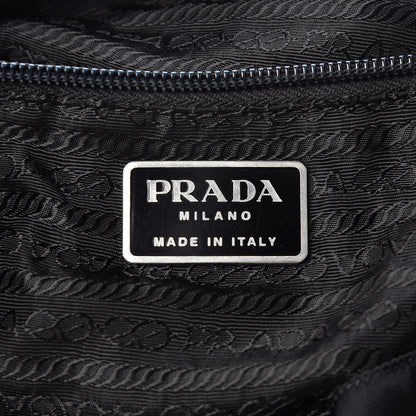 Prada Nylon Vela Medium Backpack Black 6 of 18