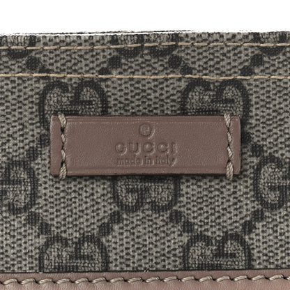 Gucci GG Supreme Monogram Small Flat Messenger Bag Light Brown 9 of 13