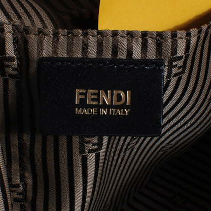 Fendi Leather Large Chameleon Duffel Black 5 of 8