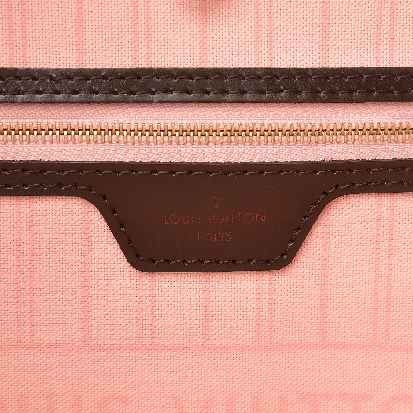Damier Ebene Neo Neverfull MM Rose Ballerine
