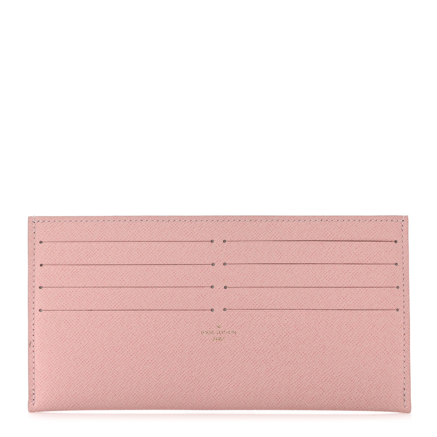 Louis Vuitton Calfskin Felicie Card Holder Insert Rose Ballerine 1 of 6