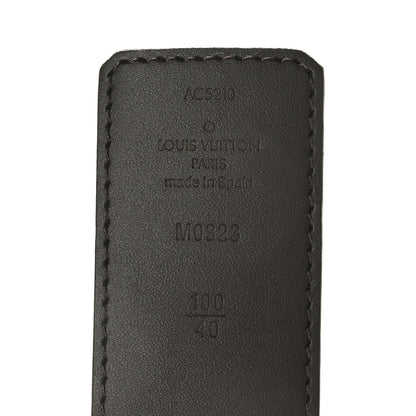 Louis Vuitton Monogram Calfskin 40mm LV Initiales Reversible Belt 100 40 3 of 7