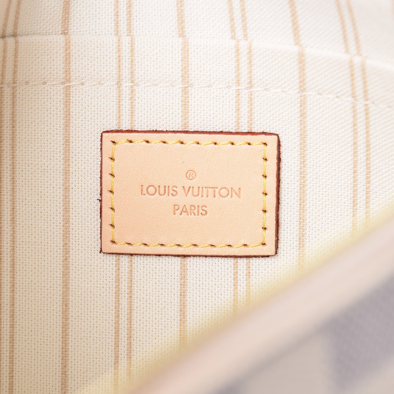 Louis Vuitton Damier Azur Neverfull MM GM Pochette 6 of 8