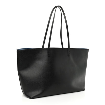 Fendi Vitello Elite Cuoio Monster Buggies Medium Roll Tote Black Multicolor Blue Cobalto 3 of 15