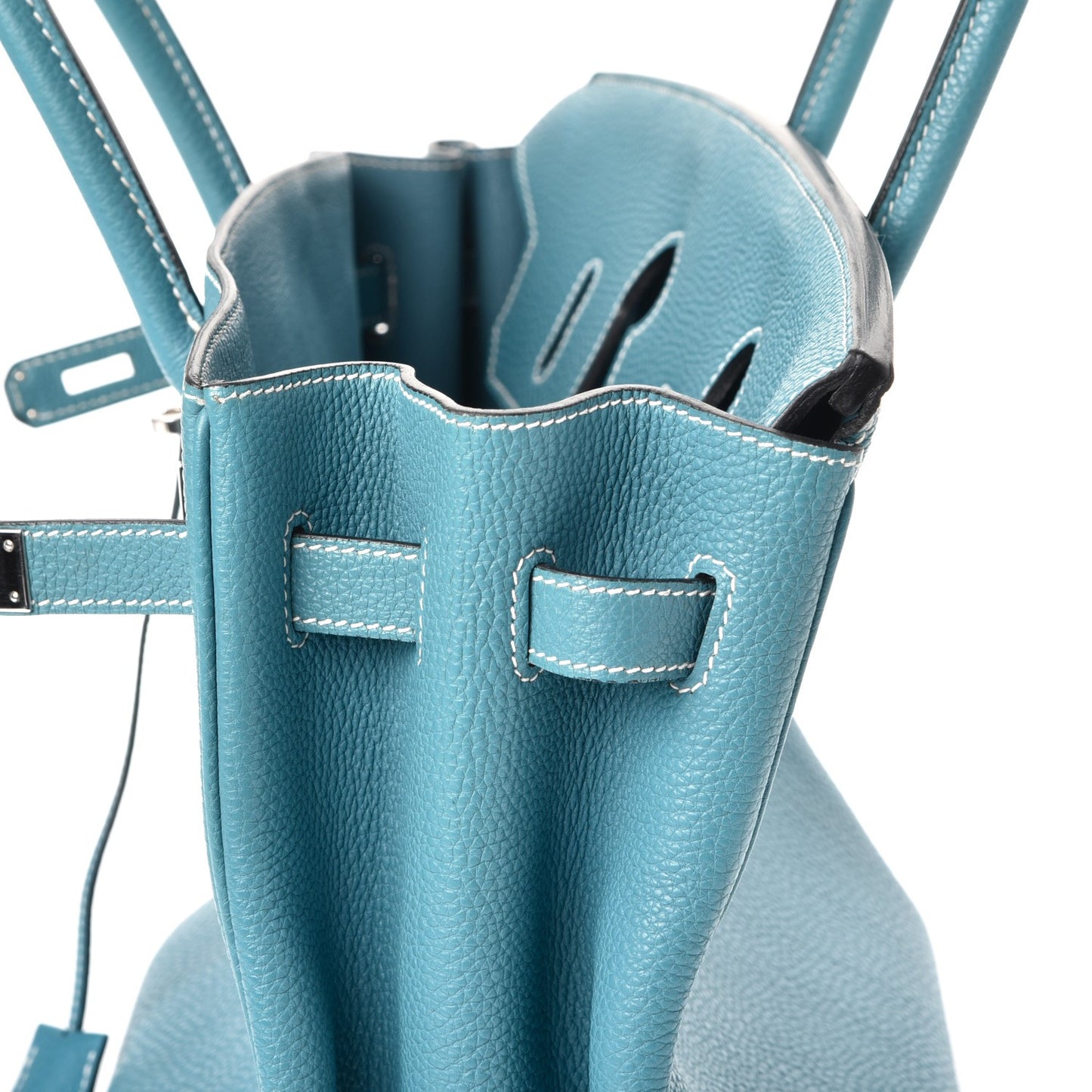 Togo Birkin 35 Blue Jean