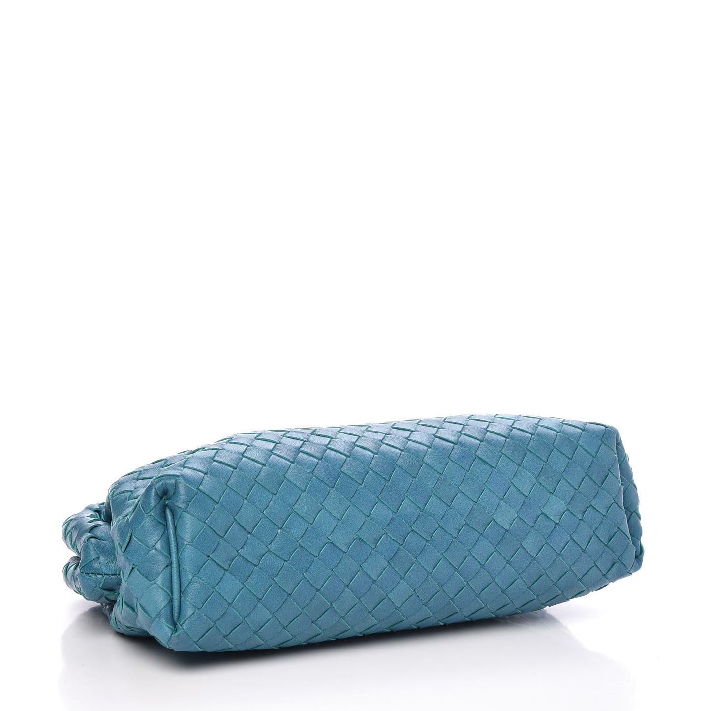 Nappa Intrecciato The Lauren 1980 Clutch Aqua