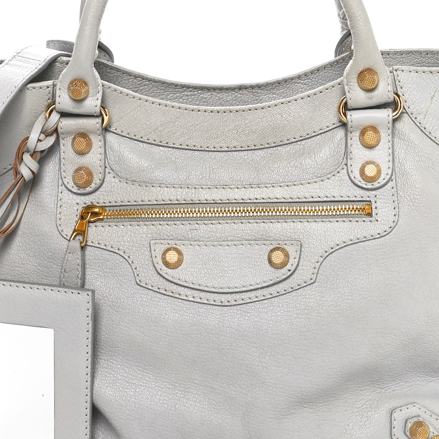 Balenciaga Chevre Giant 12 Gold Hardware Hamilton Velo Gris Ciment 5 of 11