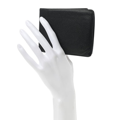Louis Vuitton Taiga Slender Wallet Black 2 of 9