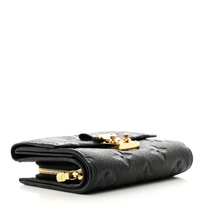 Louis Vuitton Empreinte Metis Compact Wallet Black 4 of 7
