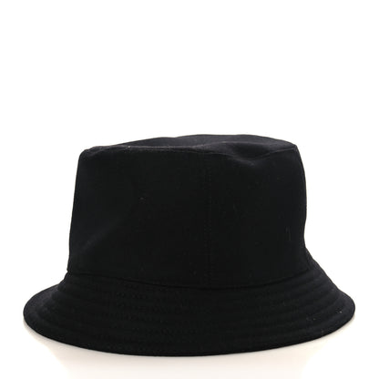 Hermes Cashmere Calvi Bucket Hat 59 Black 1 of 8