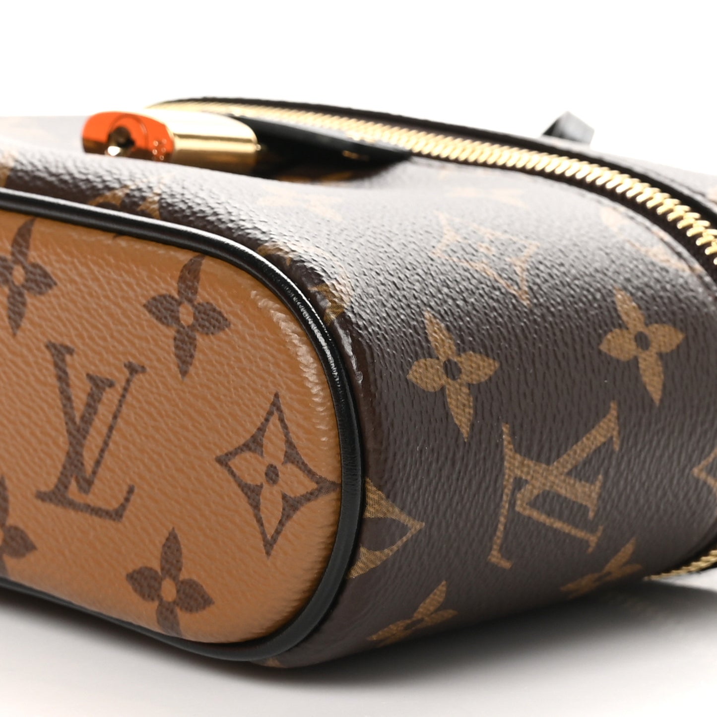 Reverse Monogram Vanity Chain Pouch