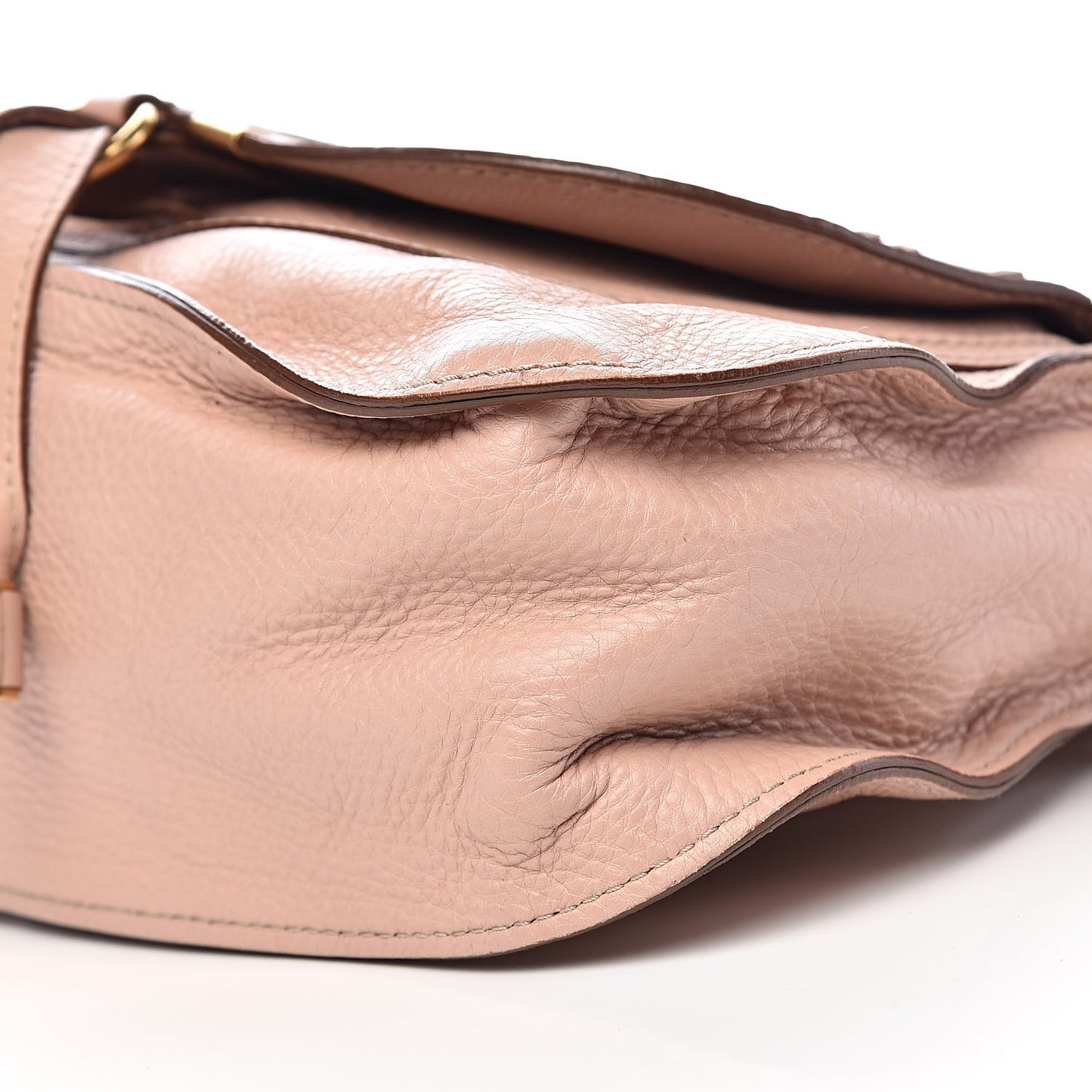 Calfskin Medium Marcie Satchel Pale Pink