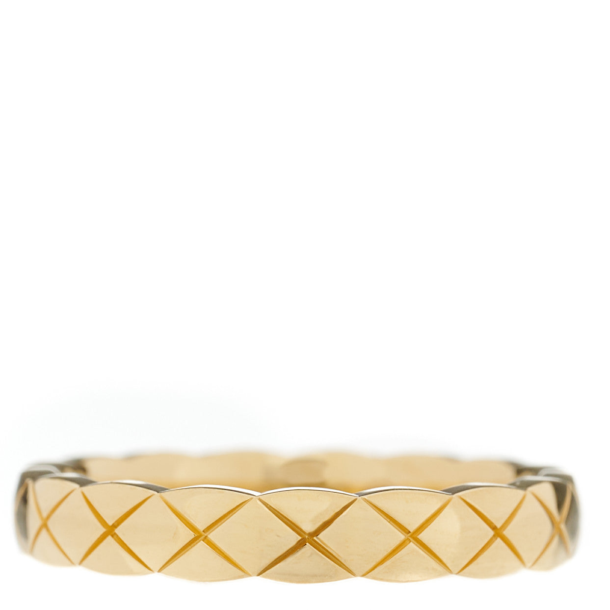 18K Yellow Gold Mini Coco Crush Ring 50 5.25