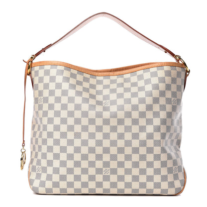 Louis Vuitton Damier Azur Delightful MM Pink 1 of 18