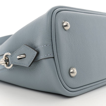 Hermes Evercolor Verso 1923 Bolide 25 Bleu Lin Gris Perle 9 of 11