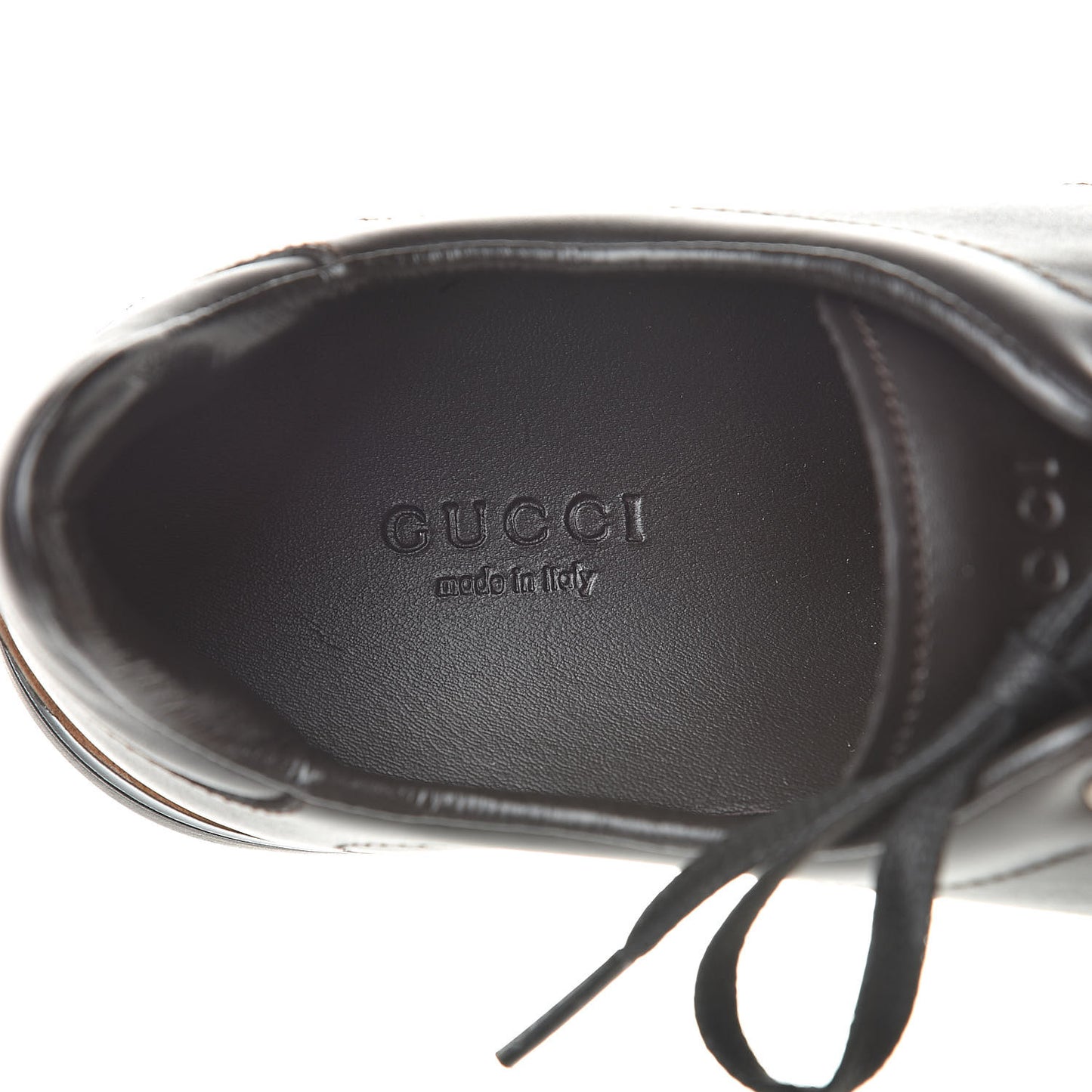 Calfskin Womens Interlocking G Sneakers 40 Dark Brown