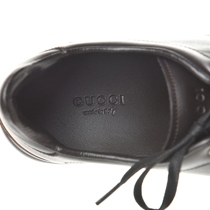 Gucci Calfskin Womens Interlocking G Sneakers 40 Dark Brown 7 of 8