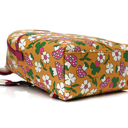 Gucci Canvas Childrens Flower Mushroom Print Backpack 8 of 9