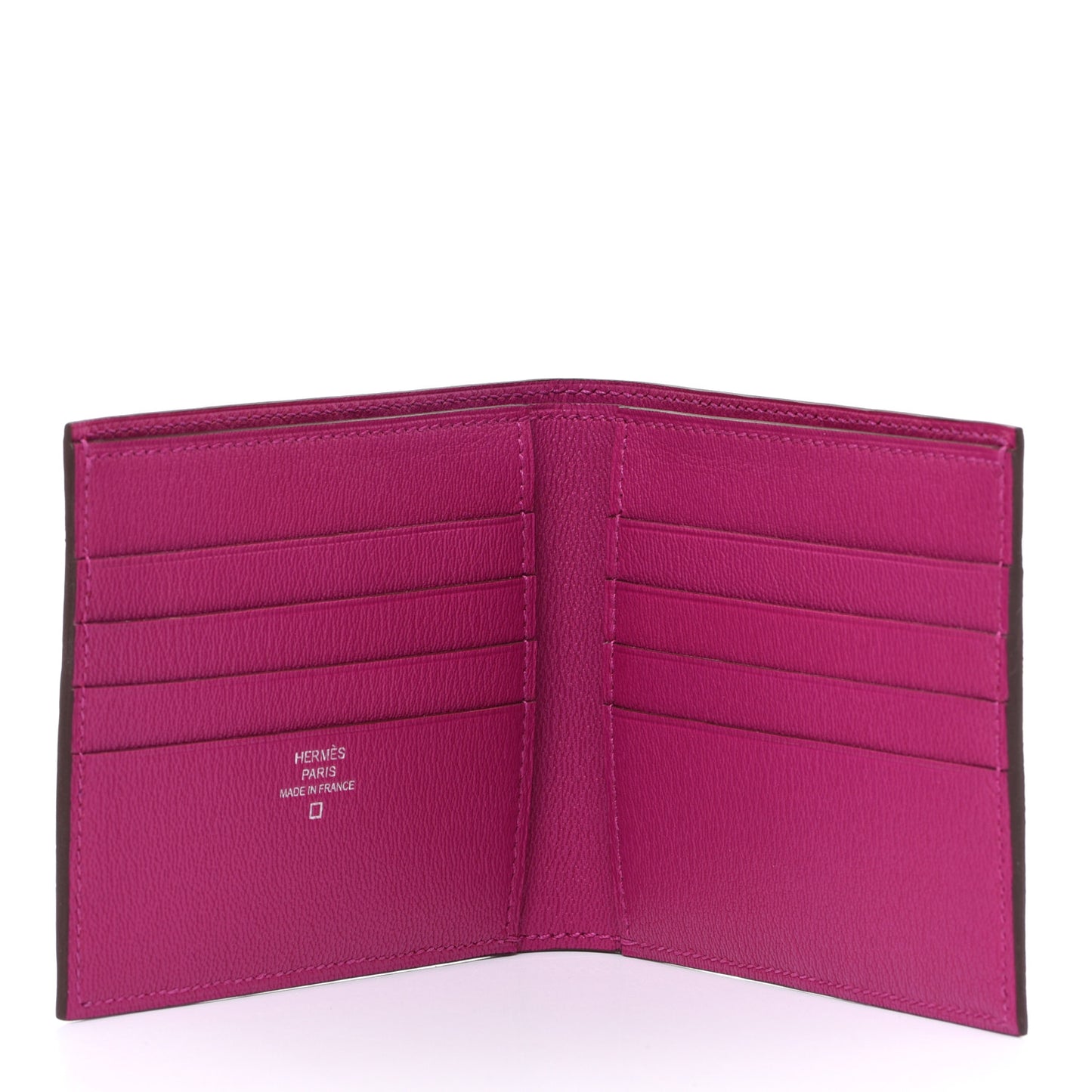 Shiny Alligator MC2 Copernic Compact Wallet Rose Scheherazade