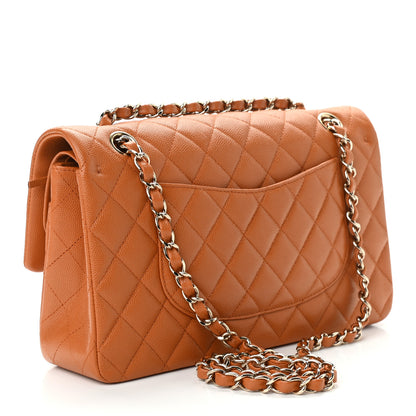 Chanel Caviar Quilted Medium Double Flap Light Brown 3 of 10