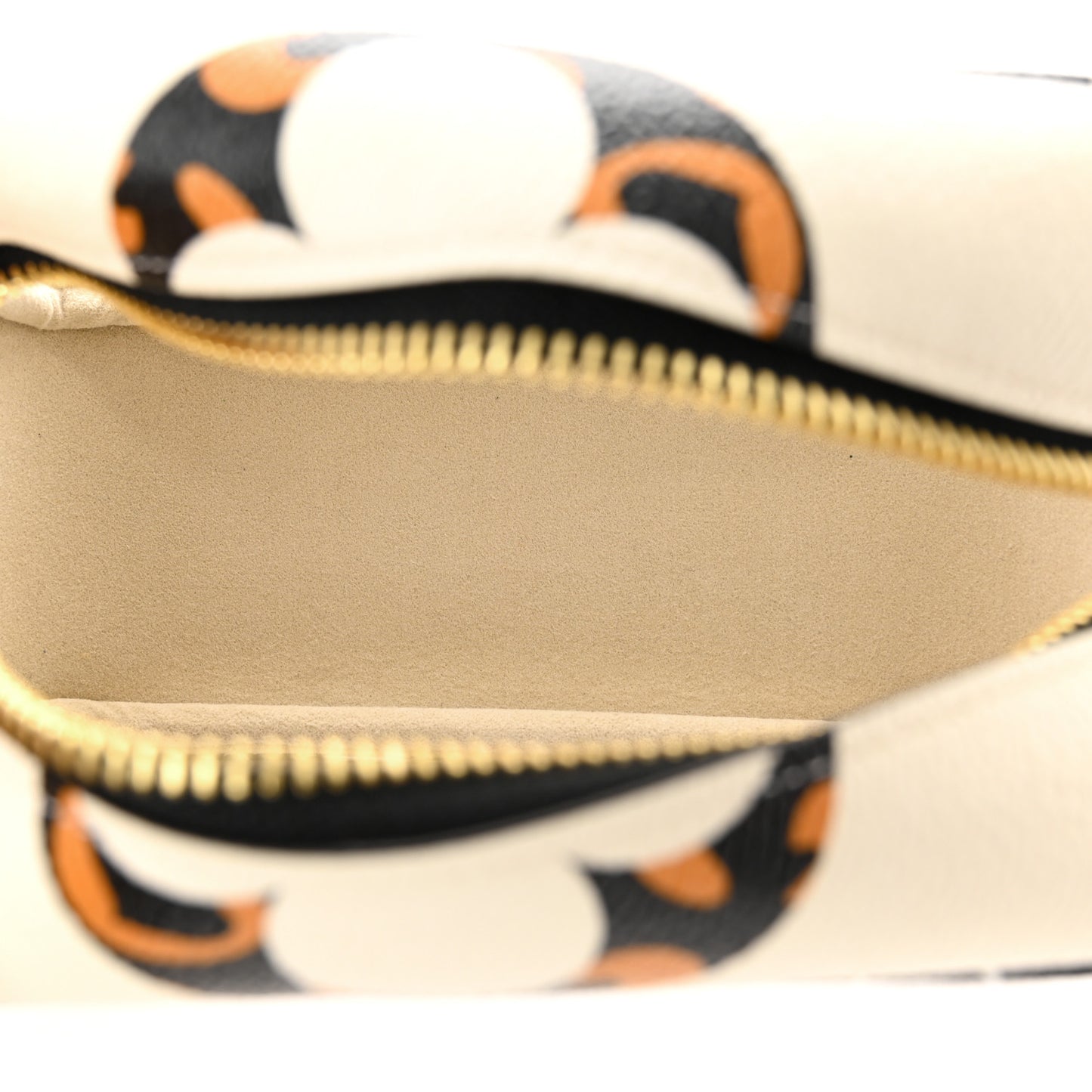Monogram Giant Jungle Beach Pouch Ivory