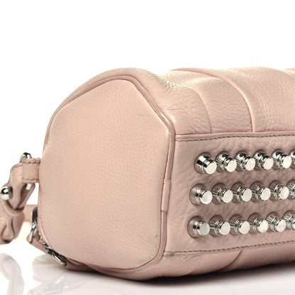 Alexander Wang Pebbled Lambskin Mini Rockie Pale Pink Rhodium Hardware 8 of 9