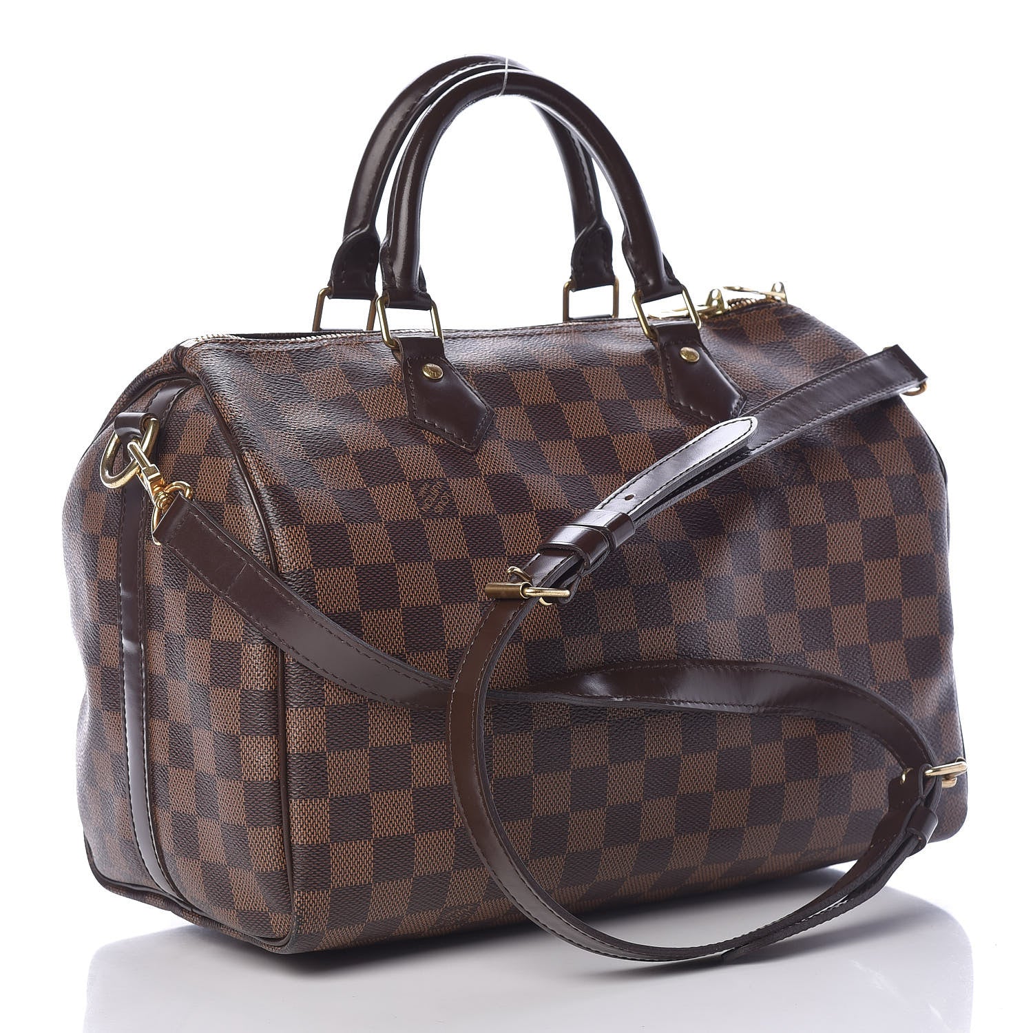 Louis Vuitton Damier Ebene Speedy Bandouliere 30 3 of 21
